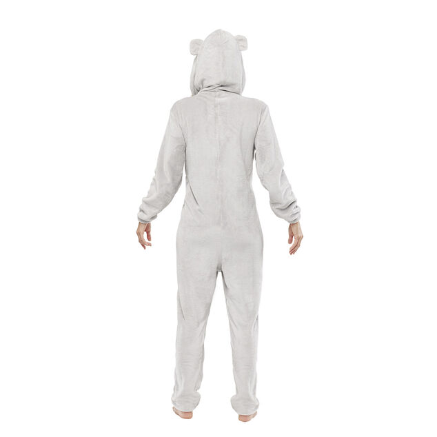 Combinaison pyjama Koala gris et bleu paillet&eacute; Taille S