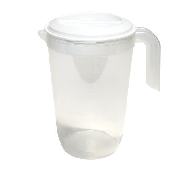 Pichet plastique transparent &Oslash;14,5x21,5cm