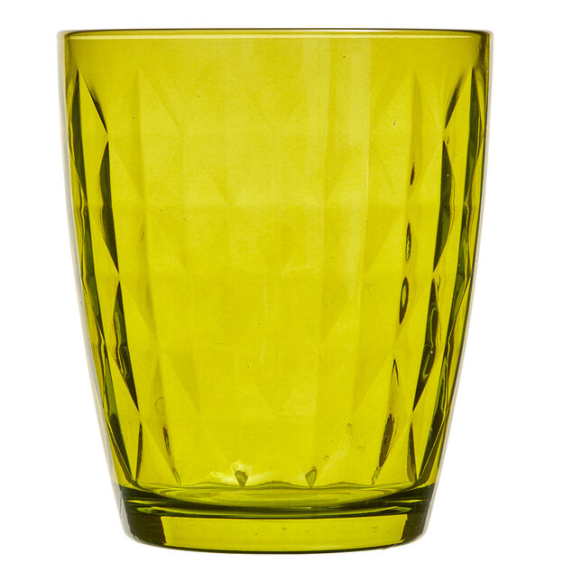 Verre gobelet coloré uni x 4