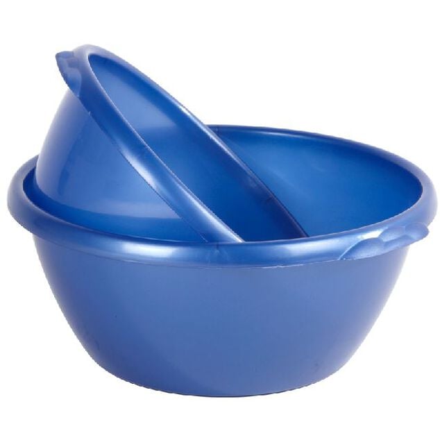 Bassine plastique x2