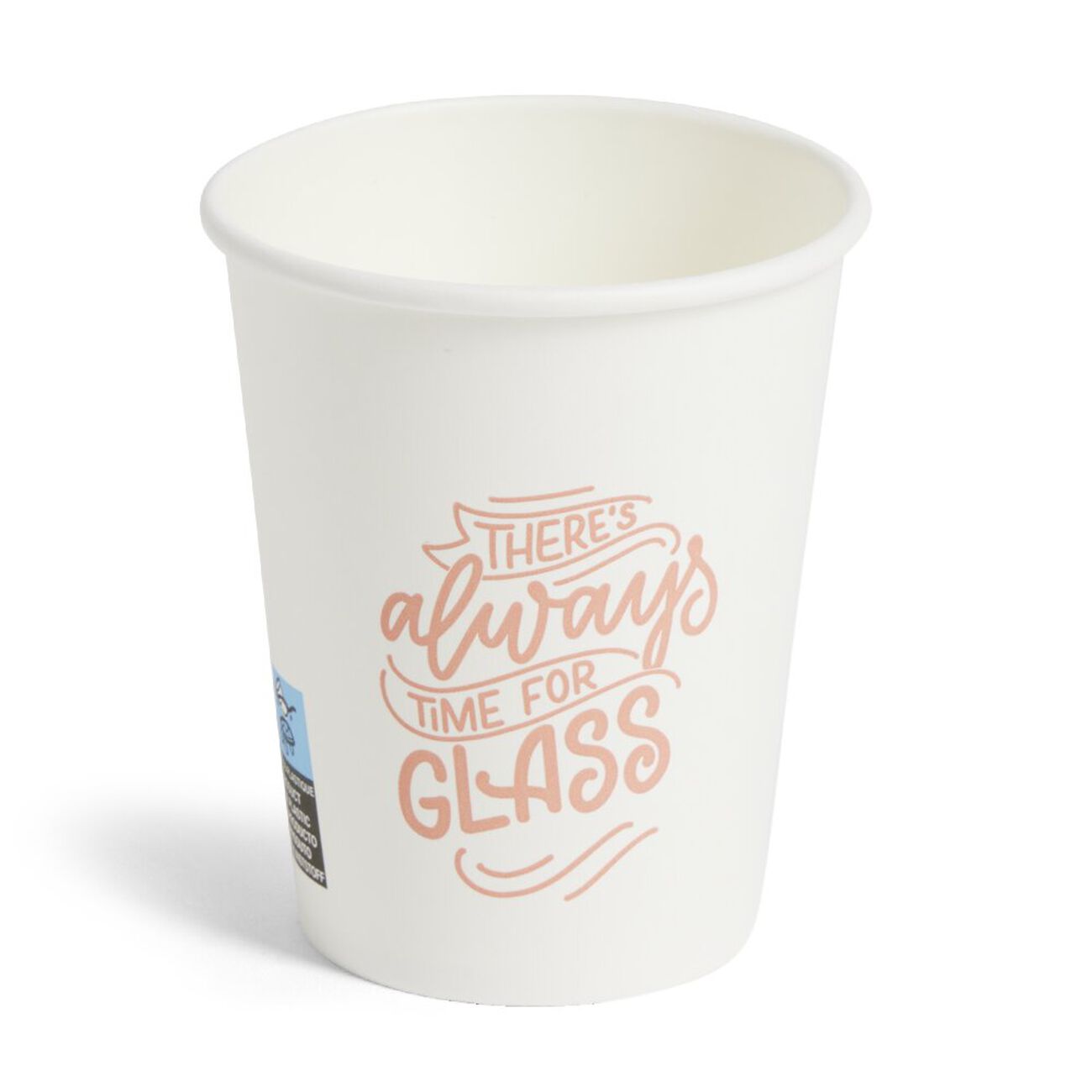 MATICAN Lot de 50 gobelets jetables en papier pour crème glacée