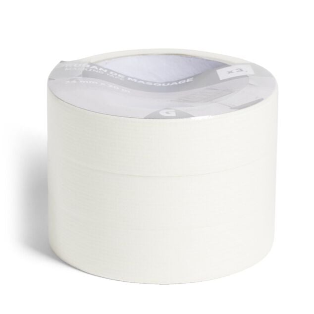 Lot de 3 rubans de masquage 24mm 20m