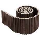 Bordure en osier marron