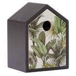 Maisonnette mini meuble rangement motif éléphant jungle ou géométrique