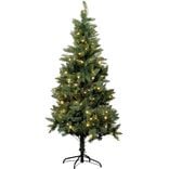 Sapin de No&euml;l lumineux 503 branches 150LED blanc chaud &Oslash;106xH180cm