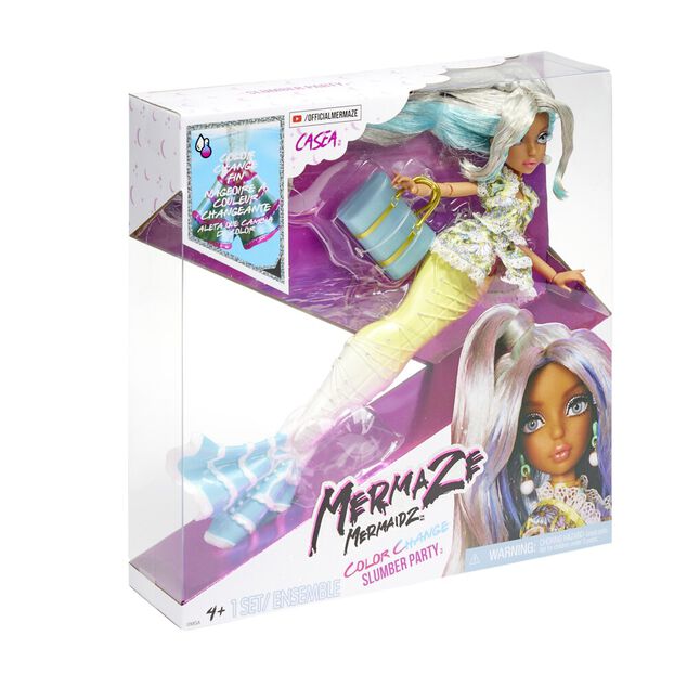Poup&eacute;e mannequin sir&egrave;ne Mermaze Mermaidz changement de couleur L34cm (5 mod&egrave;les)