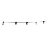 Guirlande guinguette 50 LED 10 boules blanches 6m