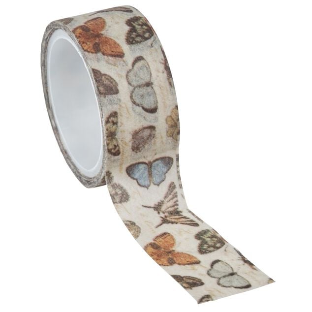 Rouleau adh&eacute;sif masking tape design fantaisie x 3
