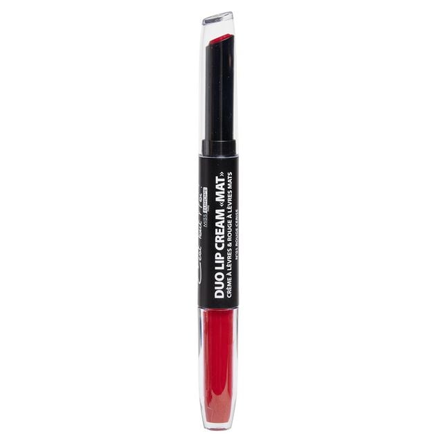 Duo l&egrave;vre cr&egrave;me mat rouge n&deg;1