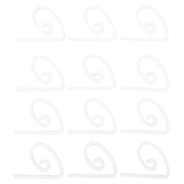 Pince nappe blanc x12