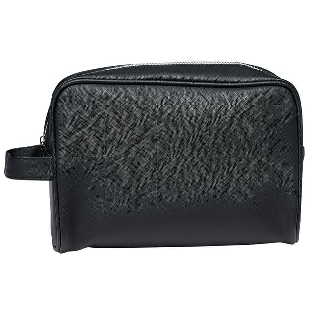 Trousse de toilette 26x18xH10cm (2 mod&egrave;les noir ou bleu)