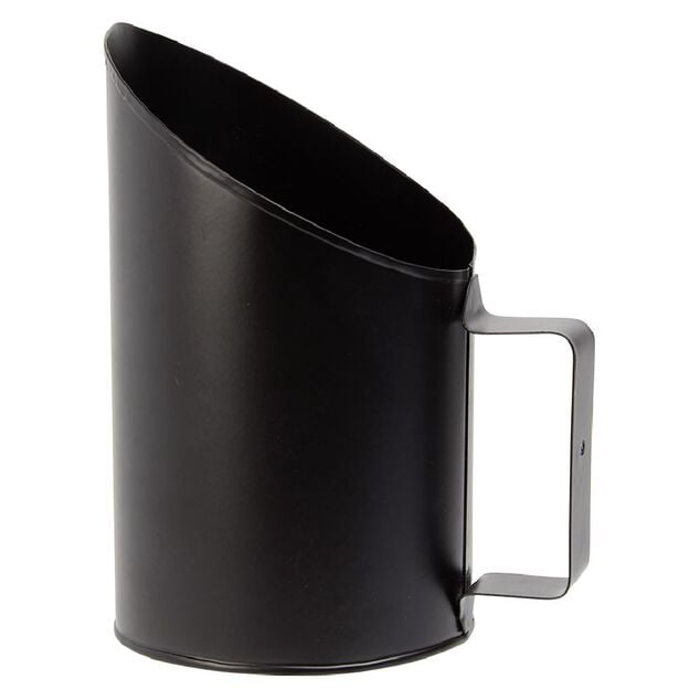 Pelle &agrave; pellets m&eacute;tal noir