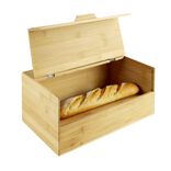 Boîte à pain en bambou 34x19,5xH14cm