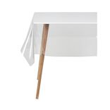 Nappe rectangulaire cristal transparent uni 140x240 cm