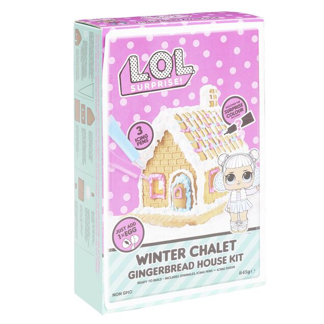 Kit DIY LOL chalet pain d'épices 845gr