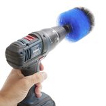 Brosse ronde multisurface x3 pour perçeuse et visseuse