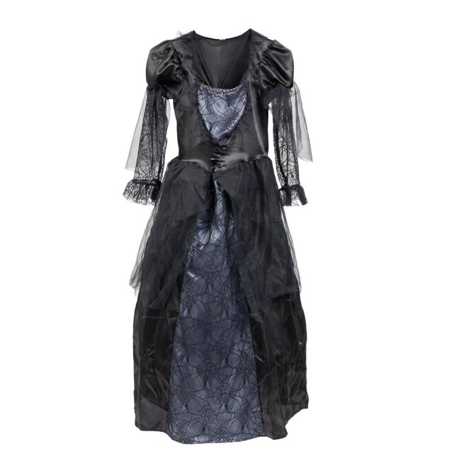 D&eacute;guisement reine noire Halloween 11/14 ans