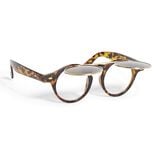 Paire de lunettes double flip