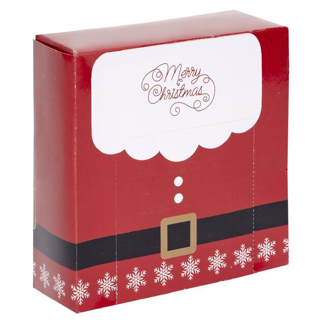 Serviette en papier x100 dans boîte Père Noël