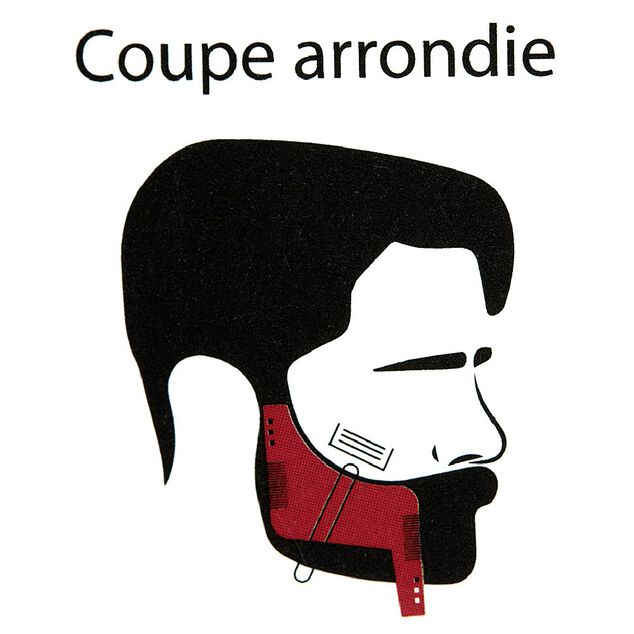 Guide et peigne 2 en 1 pour entretenir la barbe