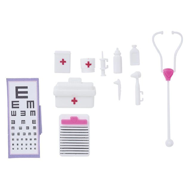 Poupée mannequin métier H.30 cm avec accessoires