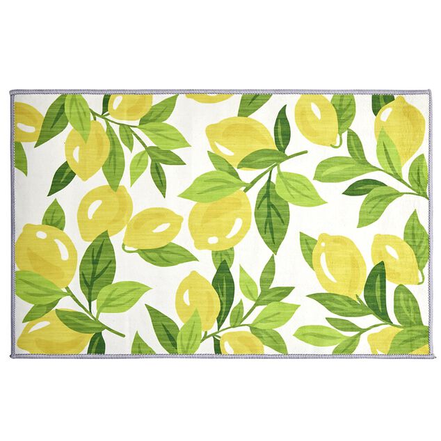 Tapis en velours motif végétal 50x80cm (2 modèles)