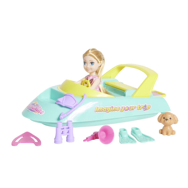Jouet bateau 9 accessoires