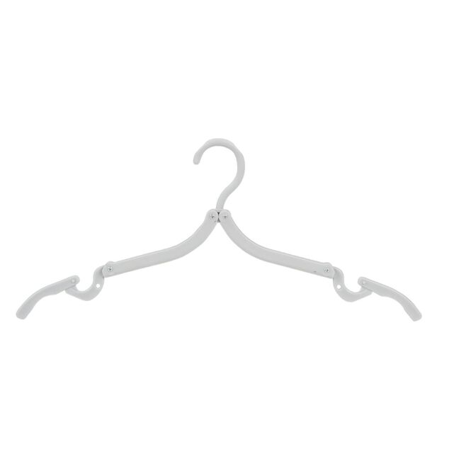 Cintre pliable bleu blanc et gris x3