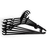 Cintre en plastique Noir x5 - L38,5xH17cm