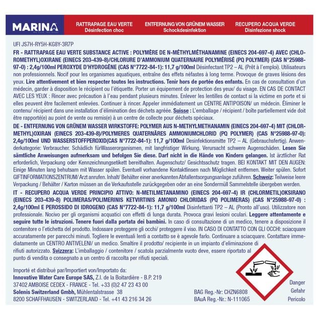 Rattrapage eaux vertes 3L