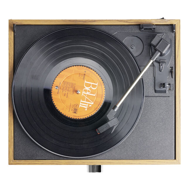 Platine vinyle vintage enceinte bluetooth 2en1