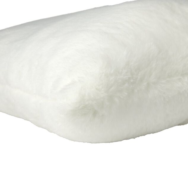 Coussin carr&eacute; fausse fourrure 45x45cm (3 mod&egrave;les)