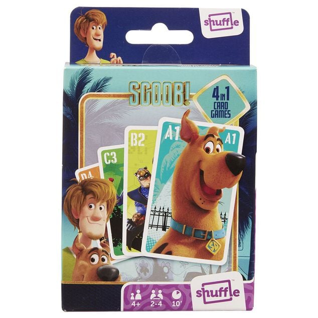 Jeu de cartes 4 en 1 Cartamundi