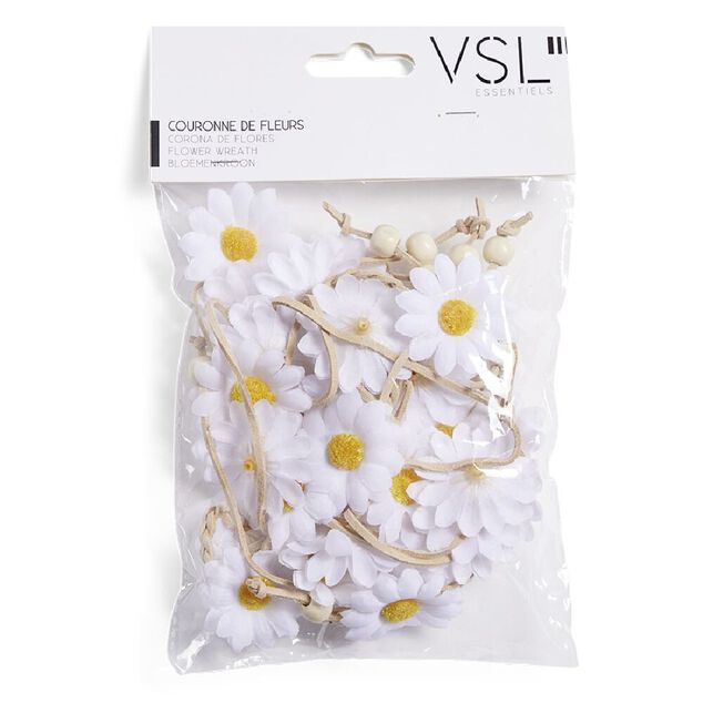 Couronne de fleurs marguerite