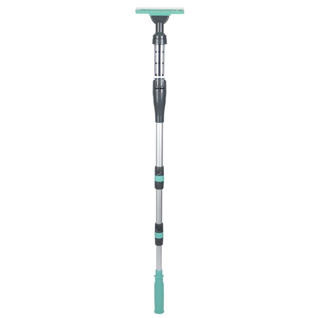 Balai aspirateur rechargeable piscine et spa gris et vert L106-162cm