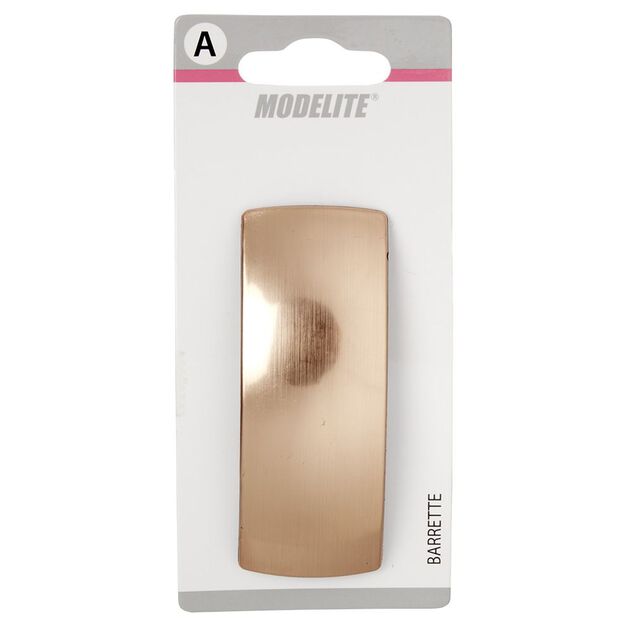 Barrette &agrave; cheveux bomb&eacute;e uni