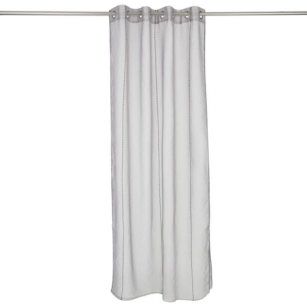 Voilage polyester 140x240cm Dolly gris