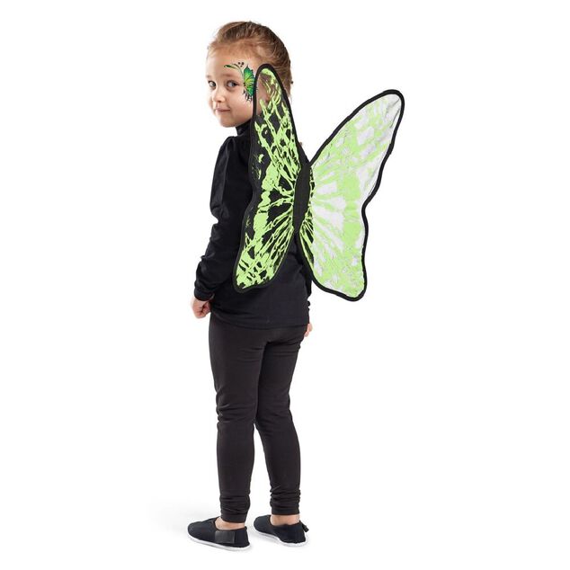 Ailes de papillon phosphorescentes