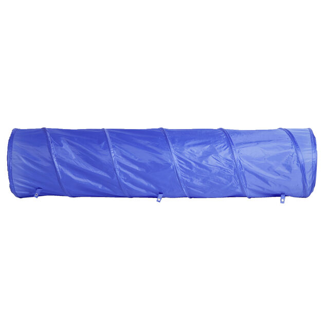 Tunnel d'entrainement pliable pour animaux &Oslash;48xL200cm