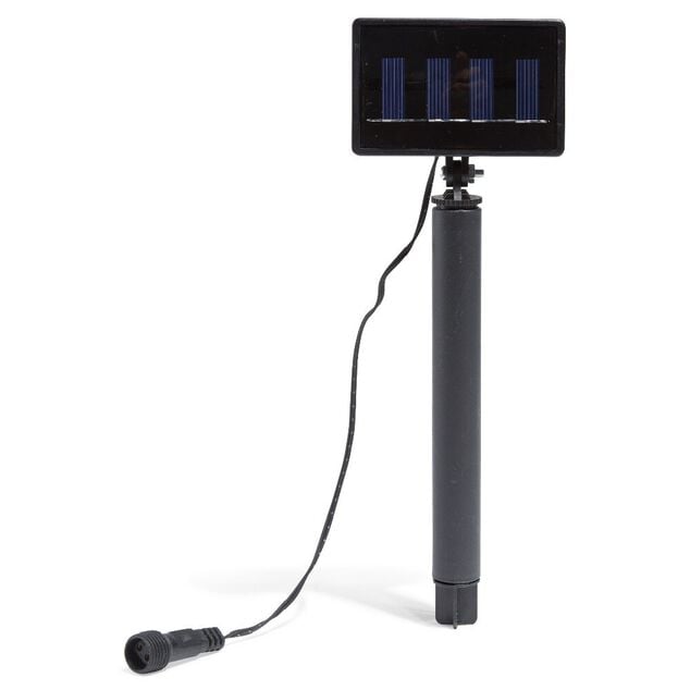 Guirlande solaire guinguette 50LED multicolore design ampoule 5,8m