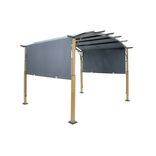 Tonnelle coulissante Melbourne UPF50+ 360xH252x300cm