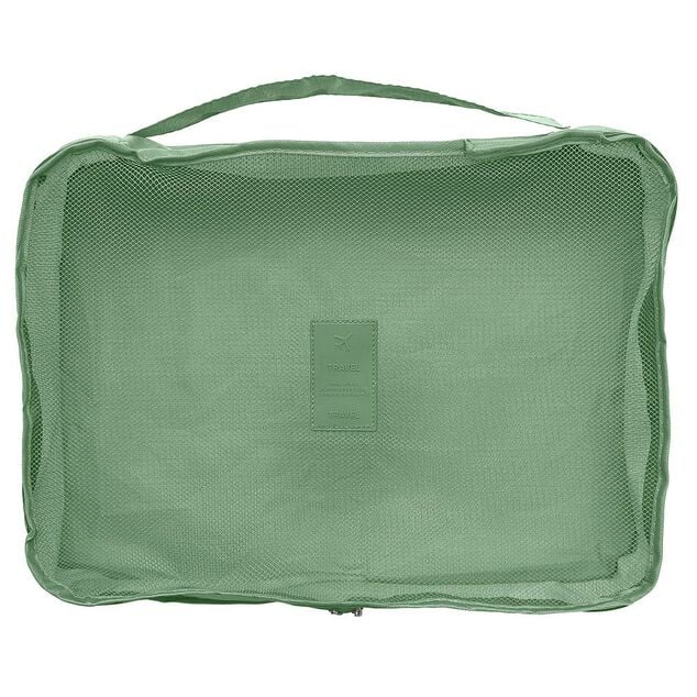 Organisateur de valise x6 polyester gris