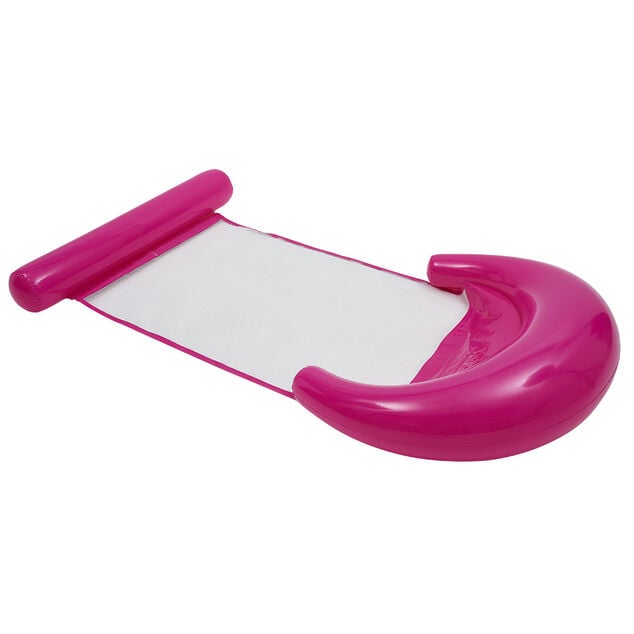 Hamac gonflable avec oreiller int&eacute;gr&eacute;