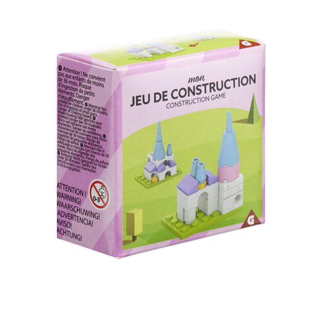 Jeu de construction bloc pour fille ou gar&ccedil;on (4 mod&egrave;les)