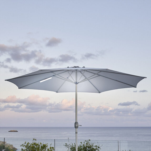 &Eacute;clairage magn&eacute;tique USB pour parasol