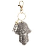 Porte-cl&eacute; arabesque main de Fatma 5x13cm