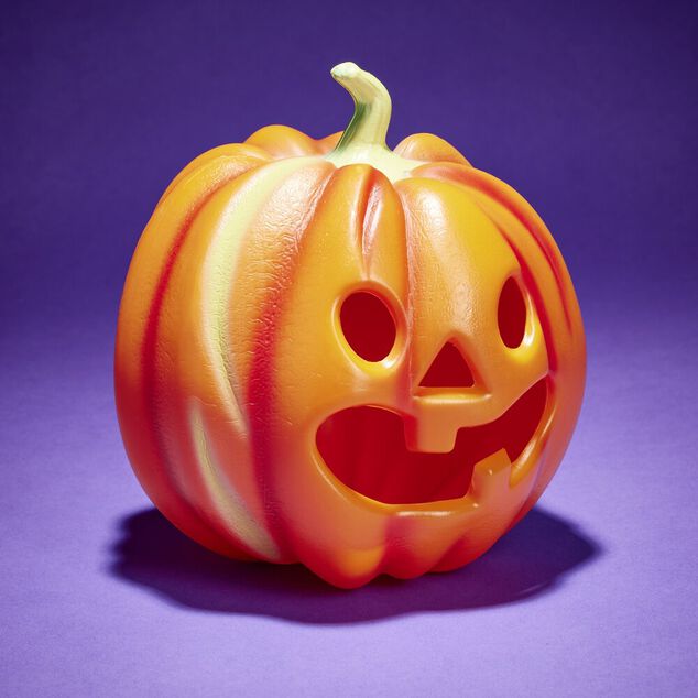 Mascotte citrouille Halloween &Oslash;18,5x24cm