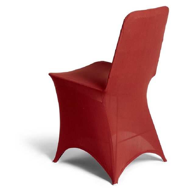 Housse de chaise extensible terracotta L44xP39XH91cm