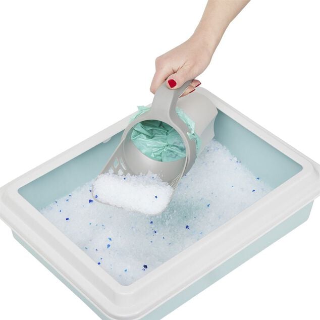 Pelle &agrave; liti&egrave;re avec mini poubelle L28,8cm