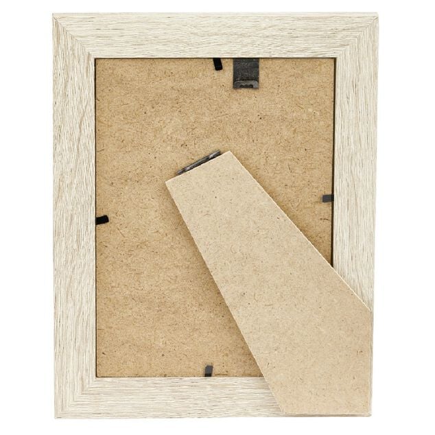 Cadre photo c&eacute;rus&eacute; naturel 1 vue 13 x 18 cm